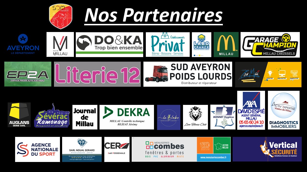 Listing des partenaires