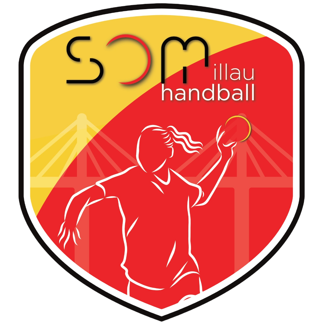 Logo du SOM Millau Handball